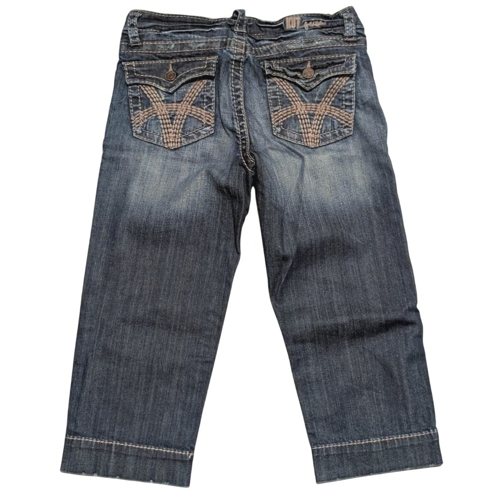Kut From The Kloth Jeans Size 2 Denim Capri Cropped Dark Wash Denim Pants NWT